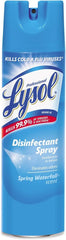 Lysol Disinfectant Spray, Spring Waterfall, 19-Ounce (Pack of 12)