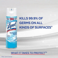 Lysol Surface Disinfectant Liquid 12.5 oz. Can Spring Waterfall Scent 12 Ct RAC02845