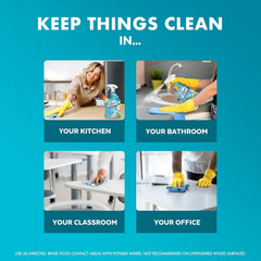 Lysol All Purpose Cleaner Spray, Multi-Purpose Disinfecting Spray, Kitchen & Bathroom Cleaner, Coconut & Sea Minerals Scent, 32 Fl Oz