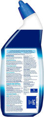 Lysol Power Toilet Bowl Cleaner Gel, For Cleaning and Disinfecting, Stain Removal, 24oz