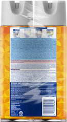 Lysol Disinfectant Spray, Household Cleaning Supplies, Disinfecting Multi-Purpose Room Spray, Antibacterial Sanitizer, Deodorizer, Kills Hantavirus, Mango & Hibiscus, 19 Fl Oz (Pack of 2)