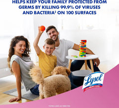 Lysol Disinfectant Spray, Household Cleaning Supplies, Disinfecting Multi-Purpose Room Spray, Antibacterial Sanitizer, Deodorizer, Kills Hantavirus, Early Morning Breeze, 19 Fl Oz (Pack of 2)